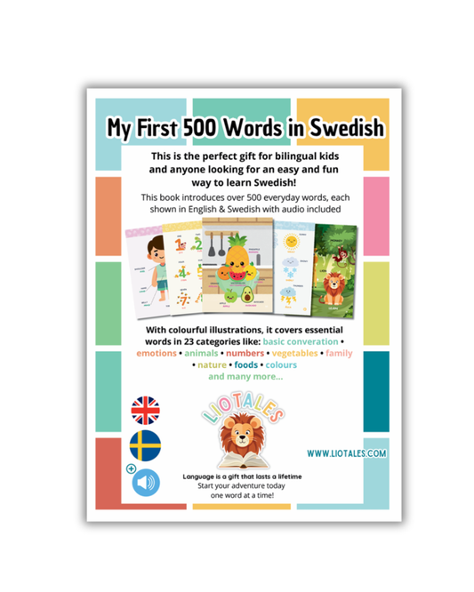 My First Words in Swedish